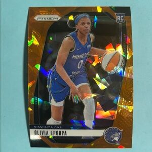 2024 Panini Prizm WNBA - Olivia
Epoupa #95 Orange Ice Prizm (RC)